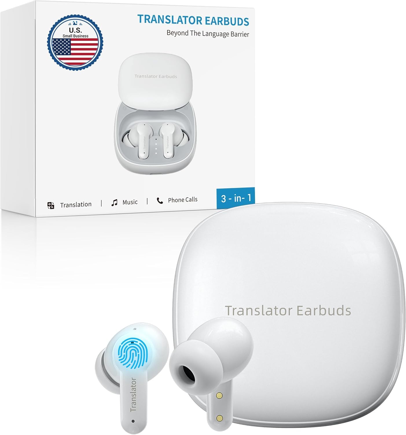 Amazon.com: ANFIER M3 AI Translation Earbuds Real Time, Language